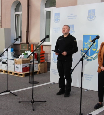 Литва допомогла технікою Луганській прокуратурі