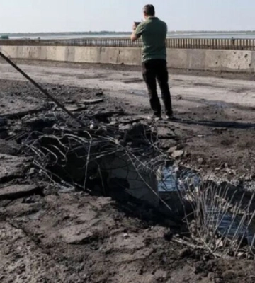 ЗСУ: завдано успішного удару по мосту в районі Чонгара — 29 липня 2023 :: Донеччина