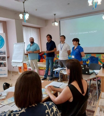 На Закарпатті продовжується навчання медичних працівників первинної ланки за програмою mhGAP