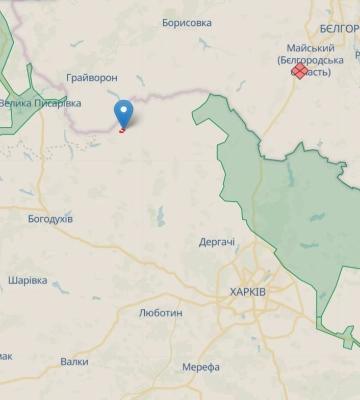 Чотири дрони-камікадзе вдарили по прикордонному селу на Харківщині