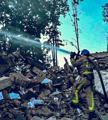 Удар по Сумах: стала відома кількість постраждалих (фото, відео)