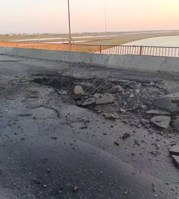 ЗСУ: завдано успішного удару по мосту в районі Чонгара — 29 липня 2023 :: Донеччина