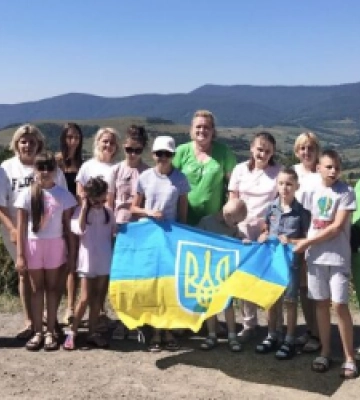 Львів’яни організували унікальну серію таборів для незрячих дітей