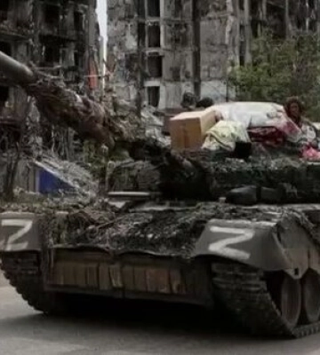 Бійці Нацгвардії знищили ворожий танк на Бахмутському напрямку. ВIДЕО