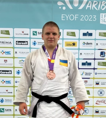 Дзюдоїст з Полтавщини виборов “бронзу” в командному турнірі на європейських змаганнях