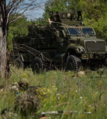 Гвардія наступу показала штурм позиції армії РФ на Запорізькому напрямку