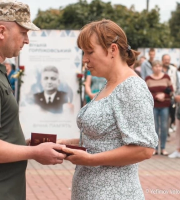 Волинського військового Романа Олійника посмертно нагородили орденом «За мужність» ІІІ ступеня
