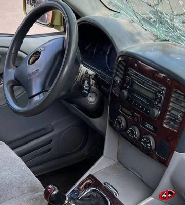 У місті на Волині авто з фронту закидали сміттям