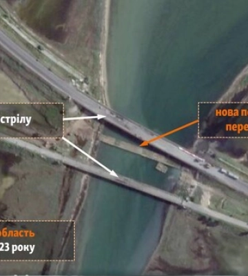 Удар ЗСУ по Чонгарському мосту: чому мовчать Z-блогери – пояснення ISW