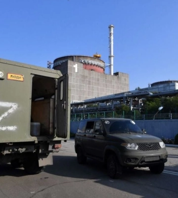 Россияне перевели энергоблок № 4 на Запорожской АЭС в состояние «горячей остановки»