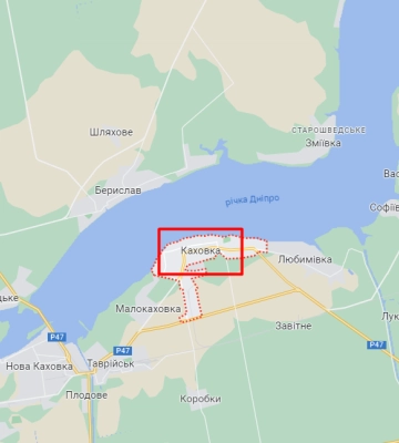В оккупированной Каховке раздалось ориентировочно 30 взрывов