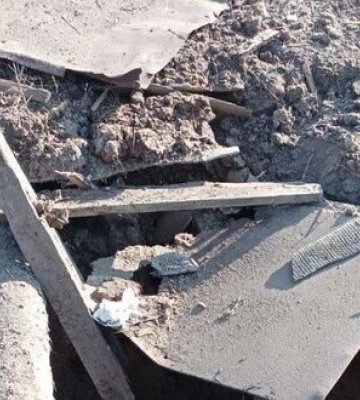 Окупанти вдарили по селу Бериславської громади на Херсонщині. ФОТО