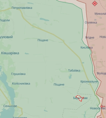Війська РФ знову атакували біля села Берестове на Харківщині – Генштаб ЗСУ
