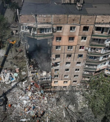Зеленський повідомив, звідки росіяни вдарили по Кривому Рогу