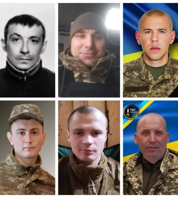 Рівненщина провела в останню земну дорогу шість Героїв