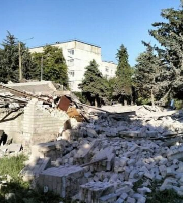 «ЛНР»: В Кременной обстрелом разрушено здание почты