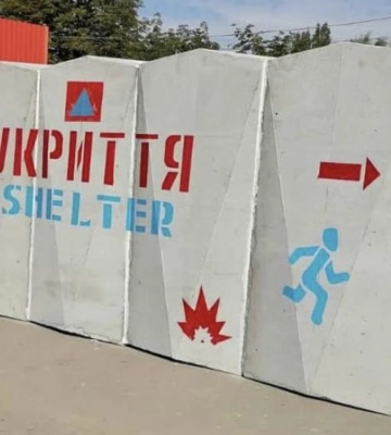 Мобільні укриття зʼявилися у Краматорську