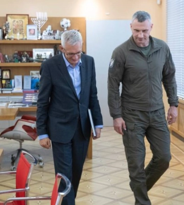 Кличко зустрівся з новим послом Німеччини в Україні