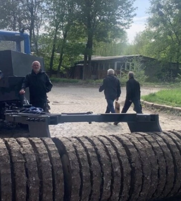 В Харькове создали первую в Украине машину для разминирования