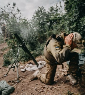В Харьковской области пограничники уничтожили боевую машину российских оккупантий