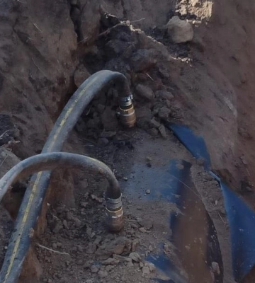 На Полтавщині затримали чоловіків, які крали нафту з магістрального проводу