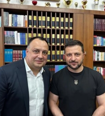 Голова і депутати Закарпатської обласної ради поспілкувалися з Президентом України