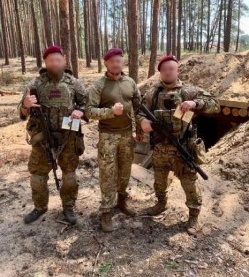 Спецпризначенців закарпатської поліції нагородили відзнаками Міністерства оборони України