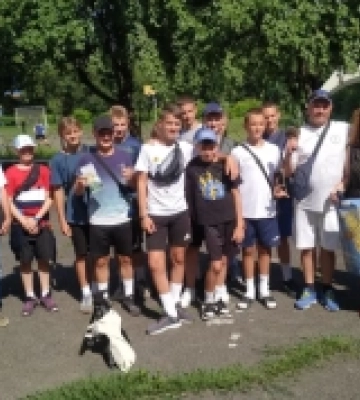Волонтери знайомили дітей з Чернігівської області з цікавими та важливими місцями міста Берегове