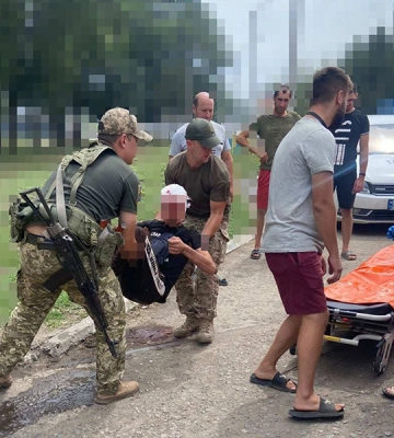 Гвардійці Ізмаїльщини надали першу допомогу чоловіку під час епілептичного нападу