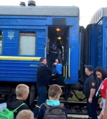 Житомирщина встретила очередных переселенцев из Донецкой области