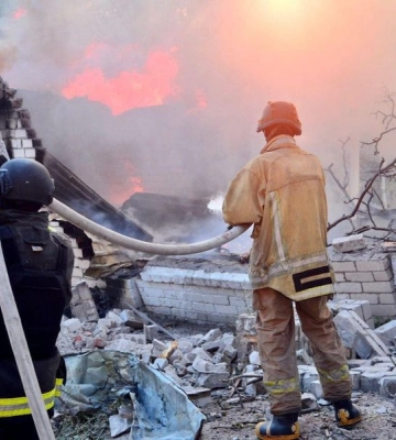 Внаслідок ворожих обстрілів на Херсонщині дев&#039;ятеро людей дістали поранення