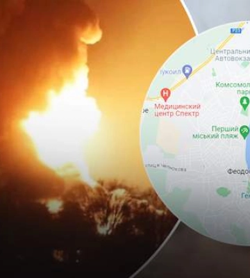 Місто, де горіла нафтобаза окупантів: показуємо на карті, де розташована Феодосія