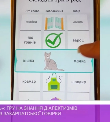 «Круть-верть»: гру на знання діалектизмів розпочали із закарпатської говірки