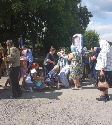 Хресний хід МП з Рівненщини таки дістався до Почаєва