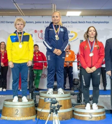 Спортсменка з Луганської області стала призером чемпіонату Європи