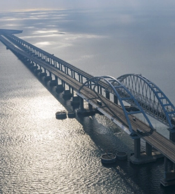 В районе Крымского моста прогремел взрыв