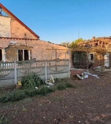 Последствия вражеских обстрелов Херсона. ФОТОрепортаж