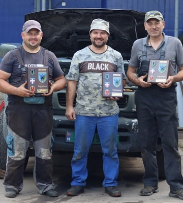 На підмогу волинським тероборонівцям на сході «висадився» трудовий десант 