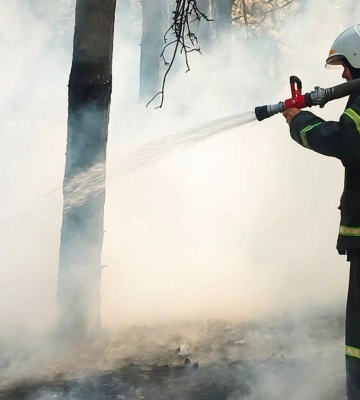 Опіки різного ступеня. На пожежі в Миколаївській області травмувався пенсіонер