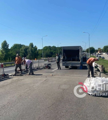 В Днепре восстанавливают аварийный путепровод: когда планируется завершение работ