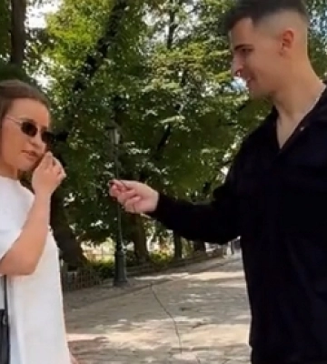 Скільки коштує лук: засновницю бренду KateLab з Луцька перестрів Ніколас Карма (відео)
