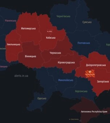 Вночі 6 серпня у низці областей України оголошено повітряну тривогу - росіяни вдарили ракетами та безпілотниками