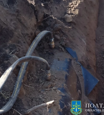 На Полтавщині затримали чоловіків, які крали нафту з магістрального проводу