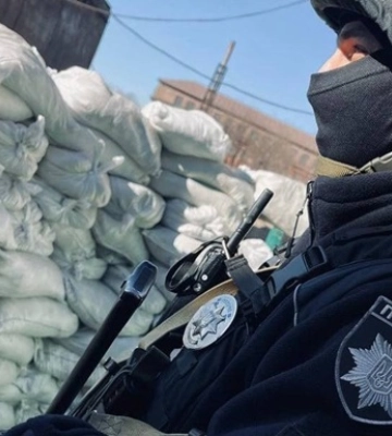 В Донецкой области полицейские попали под обстрел