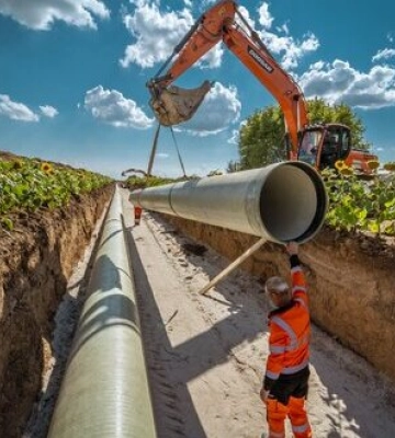 Водогін, який забезпечить Дніпропетровщину водою, будують цілодобово, уже звели 72 км - Autostrada