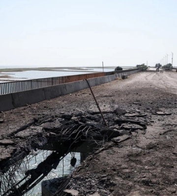 Окупаційна влада знову повідомила про чергові влучання по Чонгарському мосту