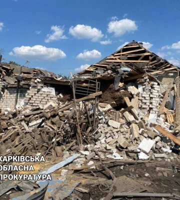 РФ ударила авиабомбой ФАБ-250 по Харьковщине – погибла 65-летняя женщина