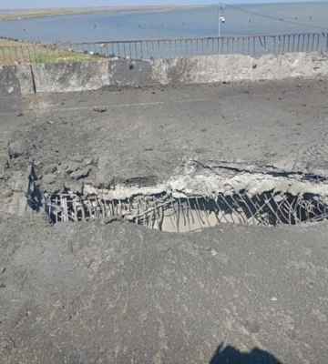 ЗСУ завдали ракетного удару по Чонгарському мосту —росЗМІ (ФОТО)