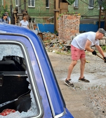 У Старокостянтинові під час ліквідації наслідків ракетного удару РФ загинув місцевий житель