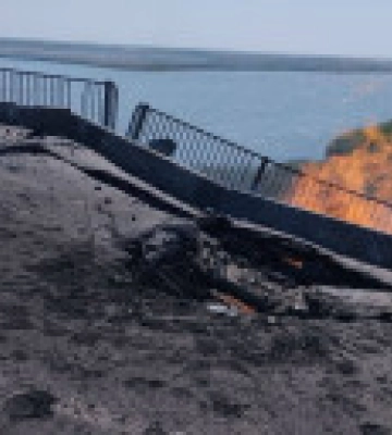 Оккупанты заявили об одном попадании в районе Чонгарского моста